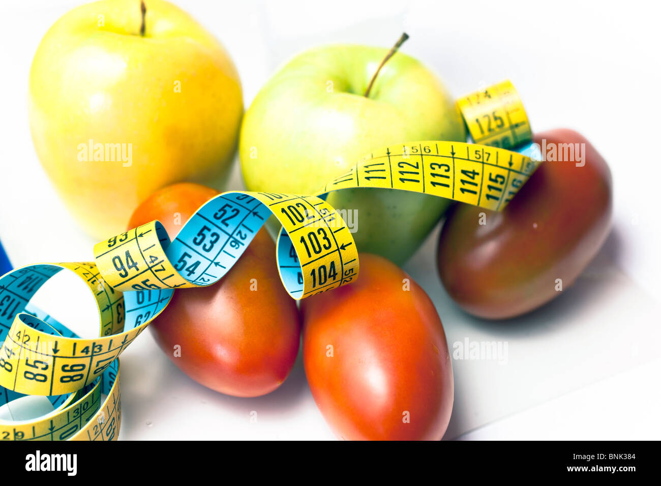 apple diet Stock Photo