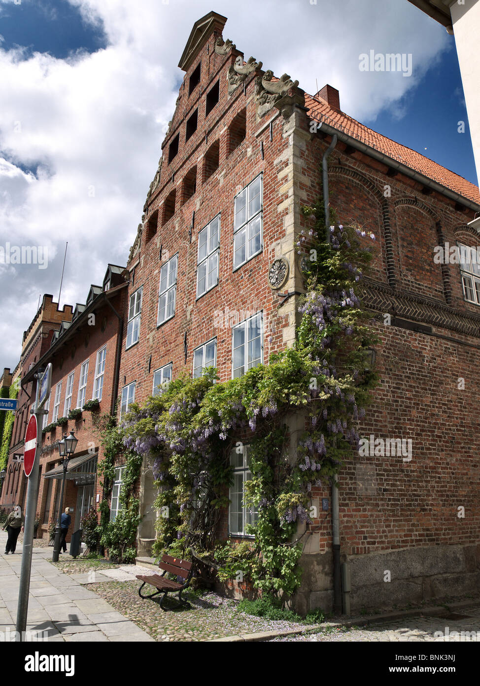 The Heinrich Heine House In Lueneburg Germany Stock Photo