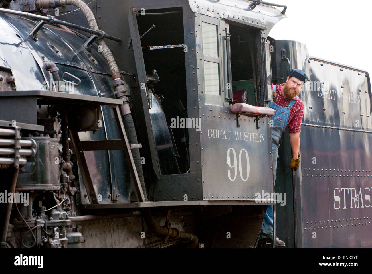 Railroad Engineer High Resolution Stock Photography and Images Alamy