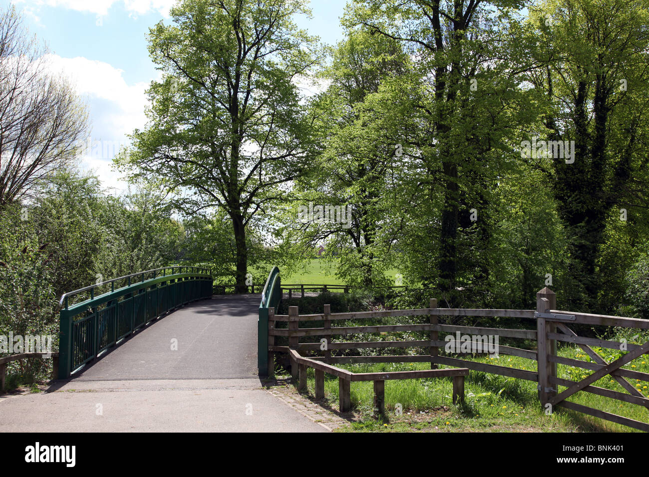 Bridge in Darley Abbey Park Stock Photo Alamy