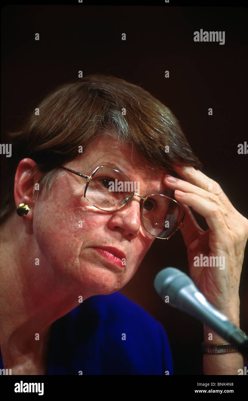 Janet reno hi-res stock photography and images - Alamy