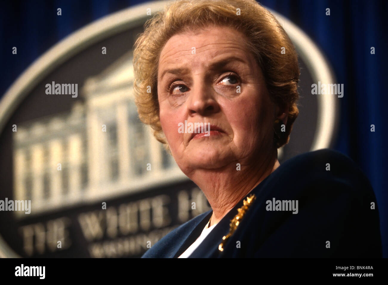 Madeleine albright portrait hi-res stock photography and images - Alamy