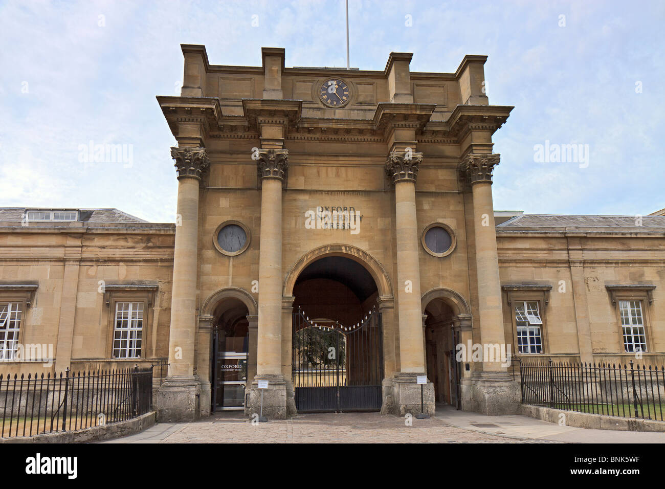 UK Oxford University Press Building Stock Photo