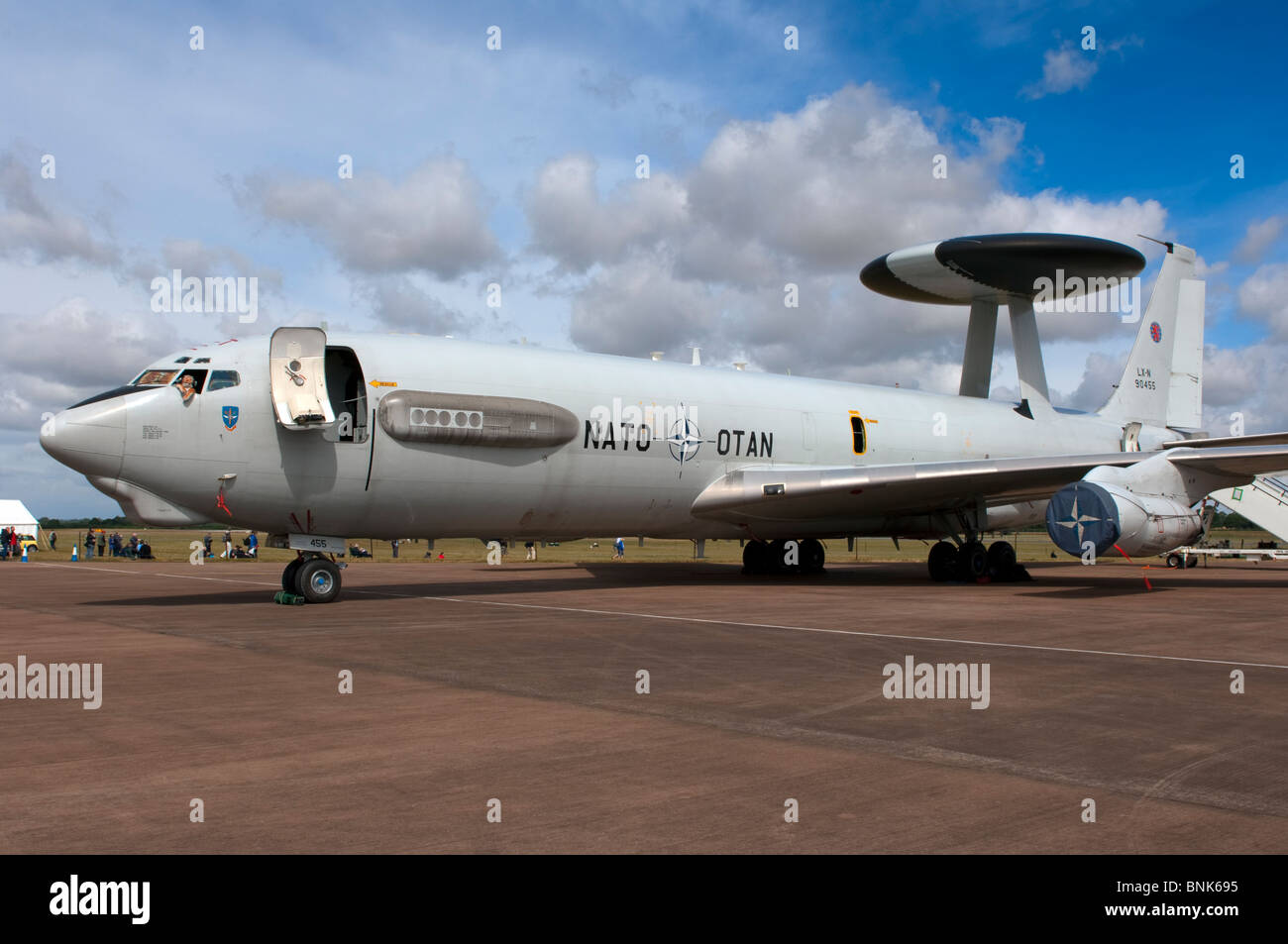 NATO E-3A Sentry AWACS aircraft Stock Photo