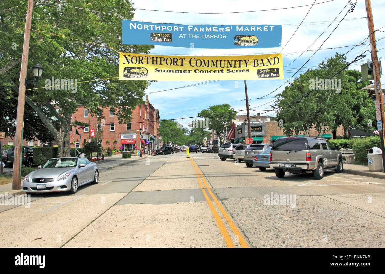 Village of Northport Long Island NY Stock Photo Alamy