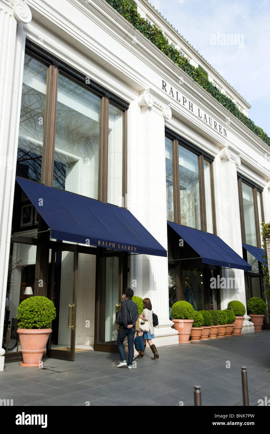 Ralph Lauren store, Tokyo, Japan Stock 