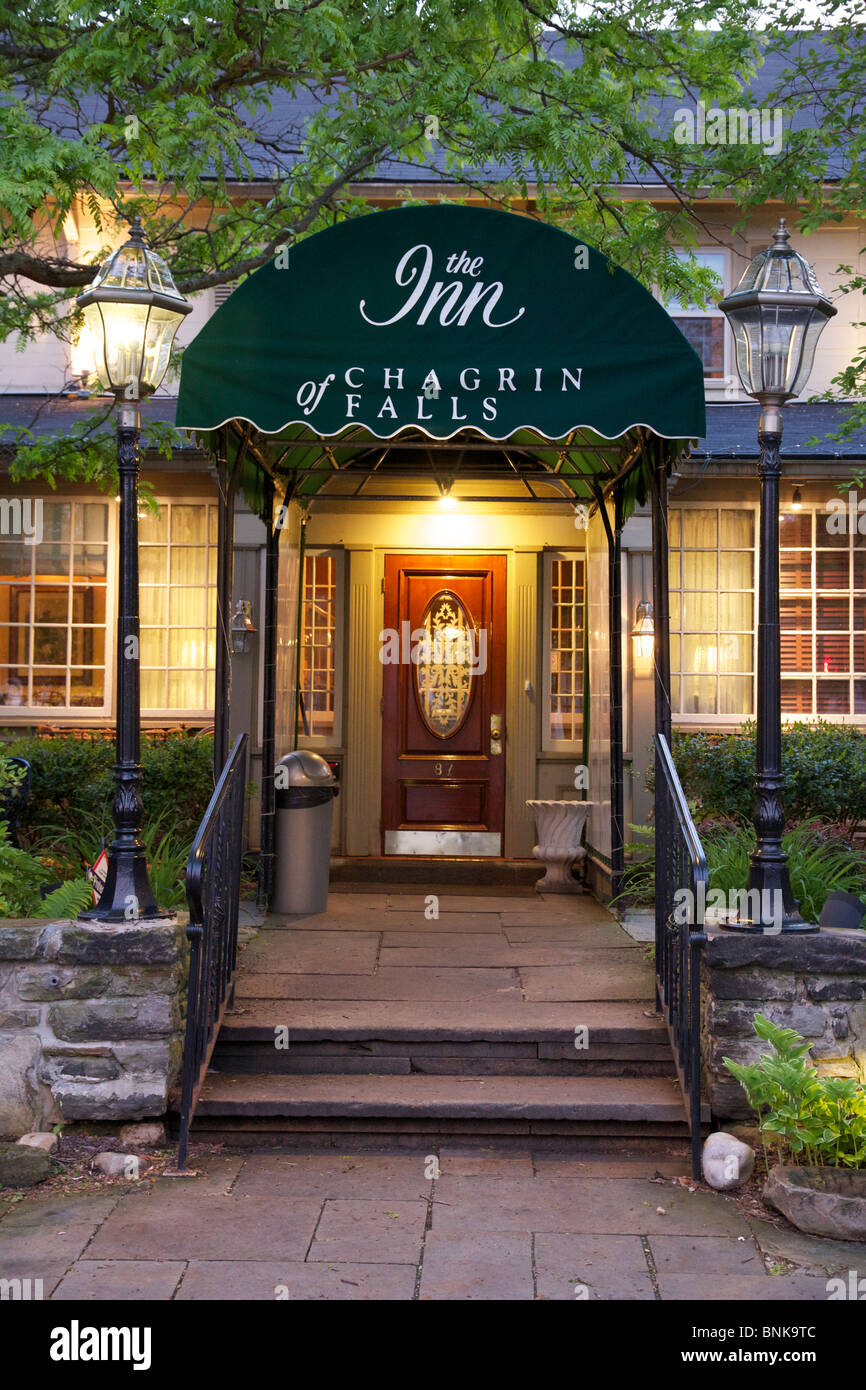 The Inn of Chagrin Falls. Chagrin Falls, Ohio Stock Photo Alamy