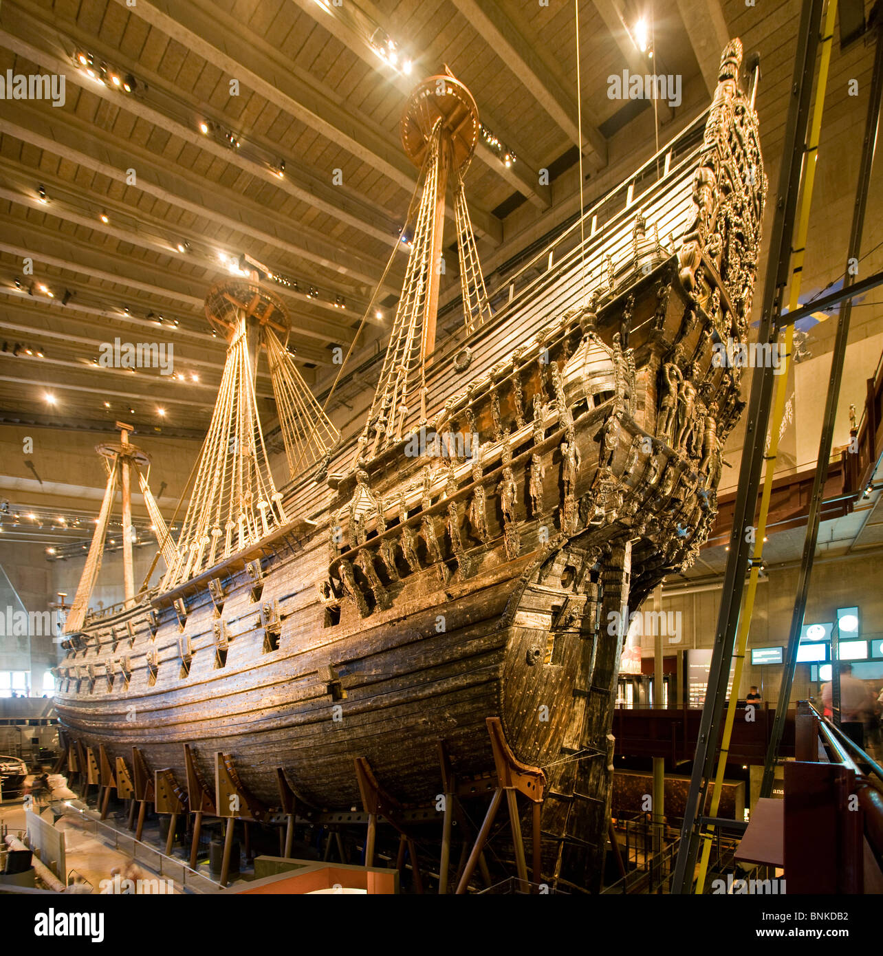 Sweden Stockholm Wasa Vasa museum ship sailing ship historically travel  traveling tourism holidays vacation Stock Photo - Alamy