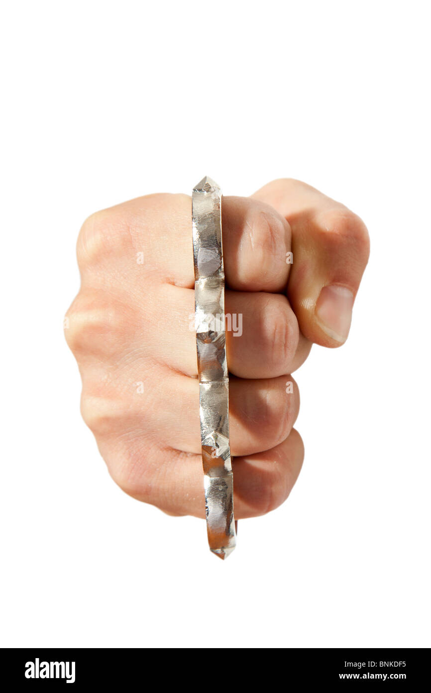 Brass knuckles hires stock photography and images Alamy