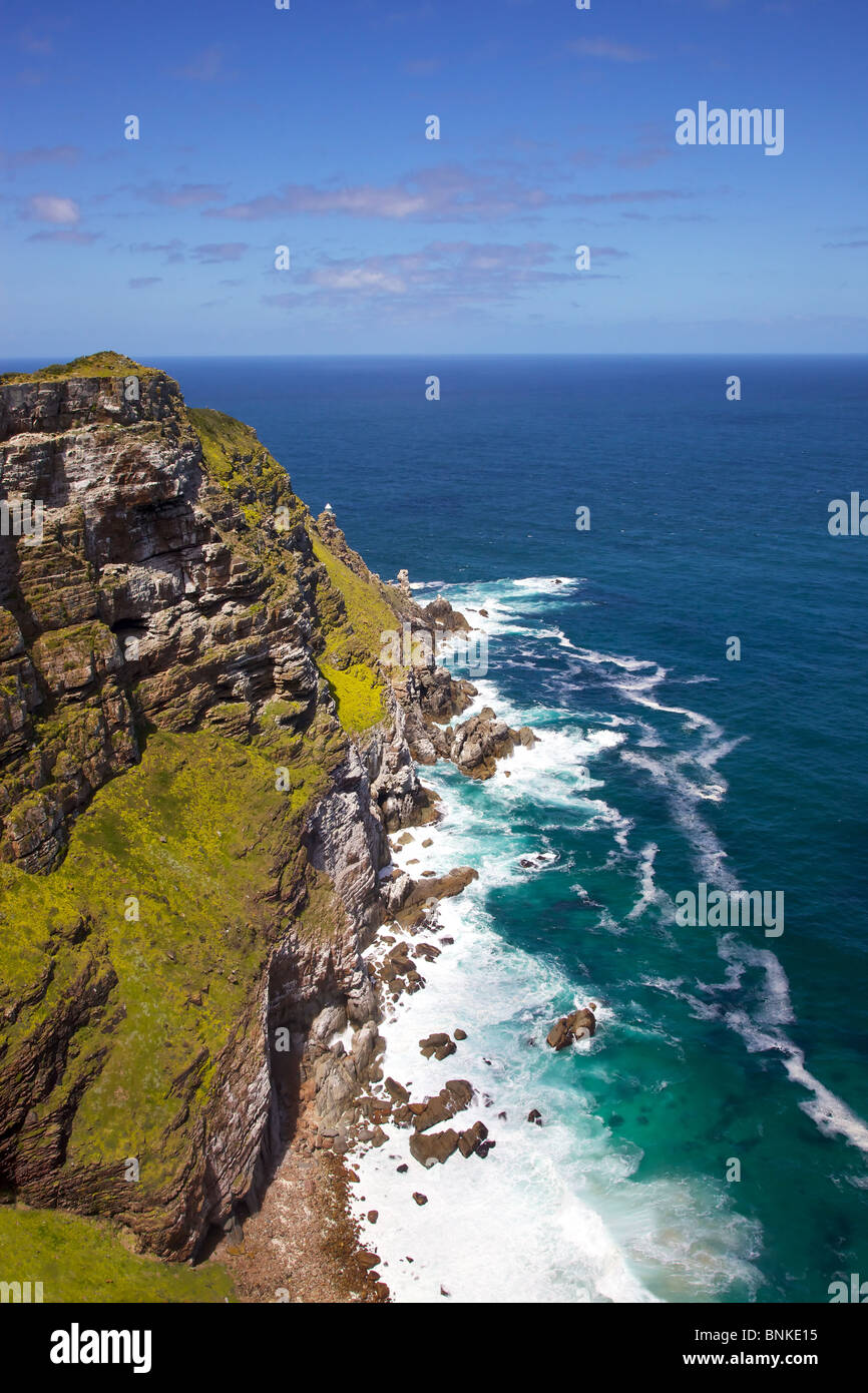 Cape Point, where the Indian Ocean meets the Atlantic, at the tip of 