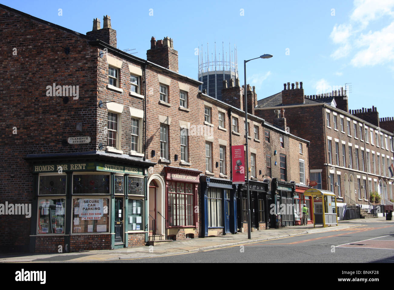 Liverpool England Great Britain Mount Pleasant houses homes brick