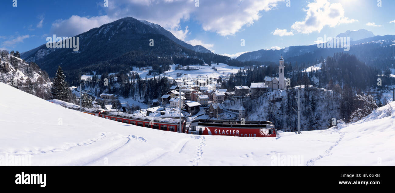 switzerland scenery train switzerland scenery train