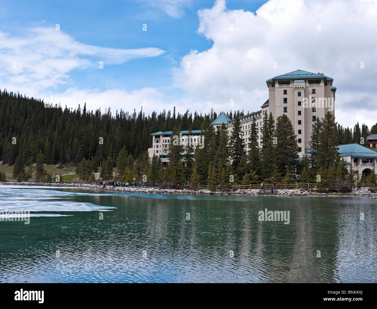 The Fairmont Chateau Lake Louise hotel Banff National Park Alberta