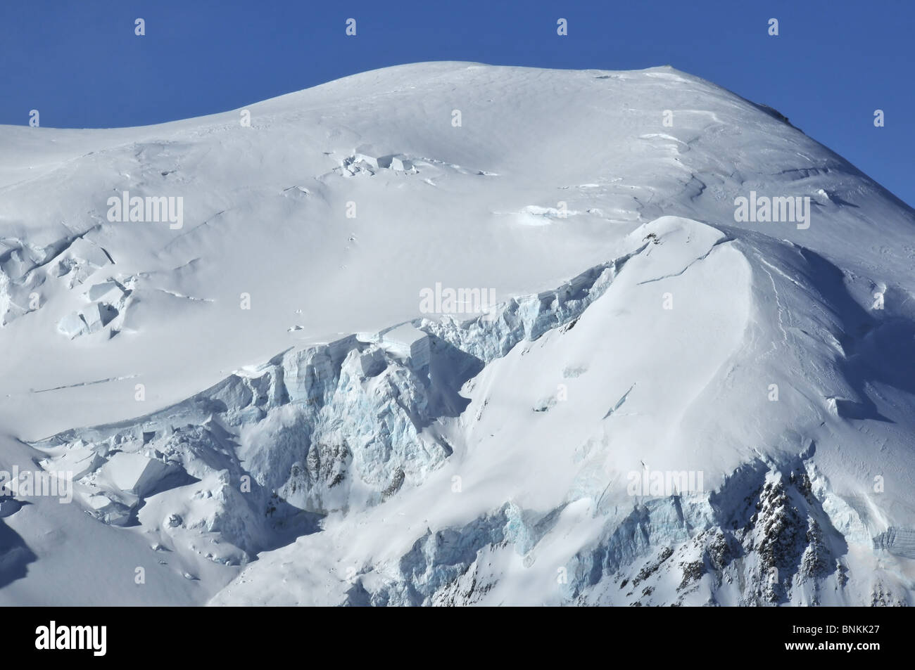 France Hitting Savoie chamonix ice snow glacier gap abyss Montblanc Stock  Photo - Alamy