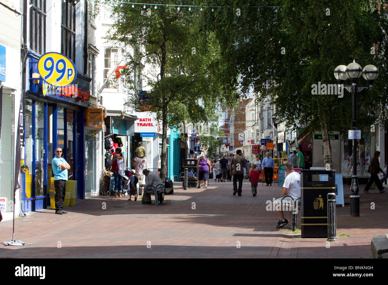 weymouth town centre dorset england uk gb Stock Photo Alamy