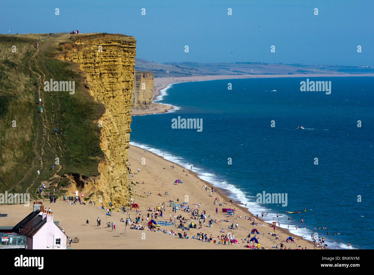 west bay dorset england uk gb Stock Photo Alamy