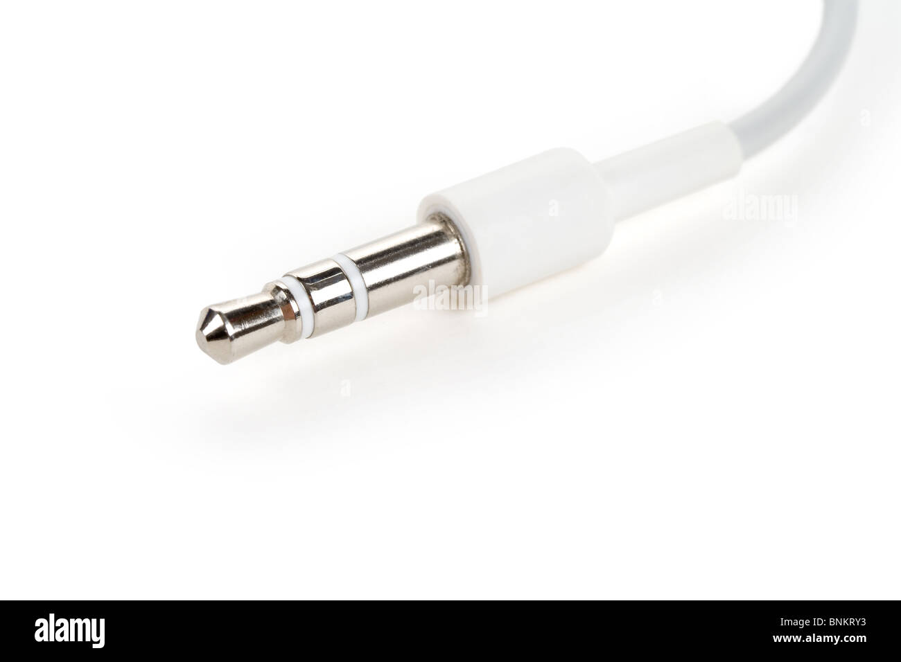 Electric Audio Plug, close up shot Stock Photo Alamy