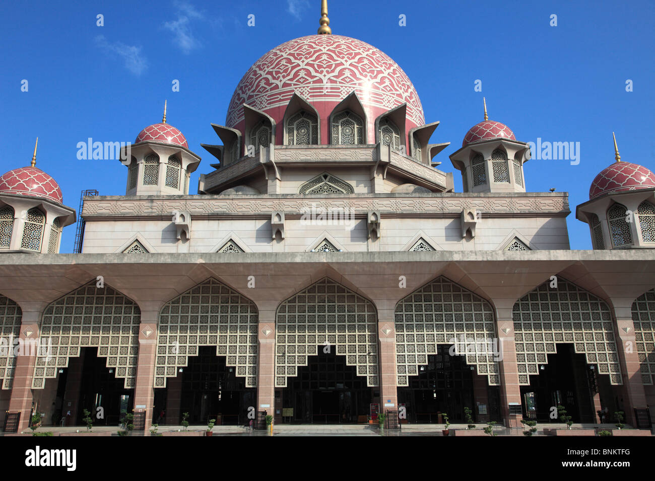 Malaysia, Putrajaya, Putra Mosque, Stock Photo