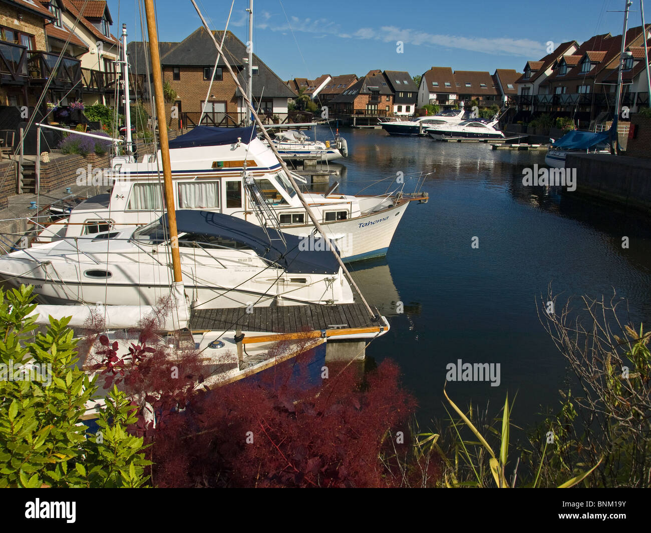 Hythe Marina Southampton Hampshire England UK Stock Photo Alamy