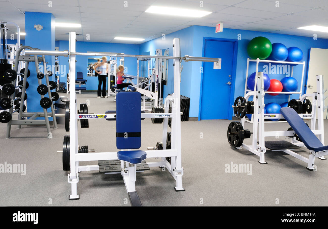 Interior Commercial Gym High Resolution Stock Photography And Images Alamy