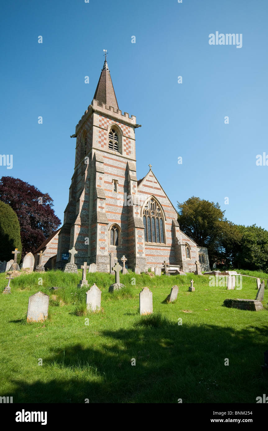 The St Mary the Virgin church in Twyford near Winchester, Hampshire