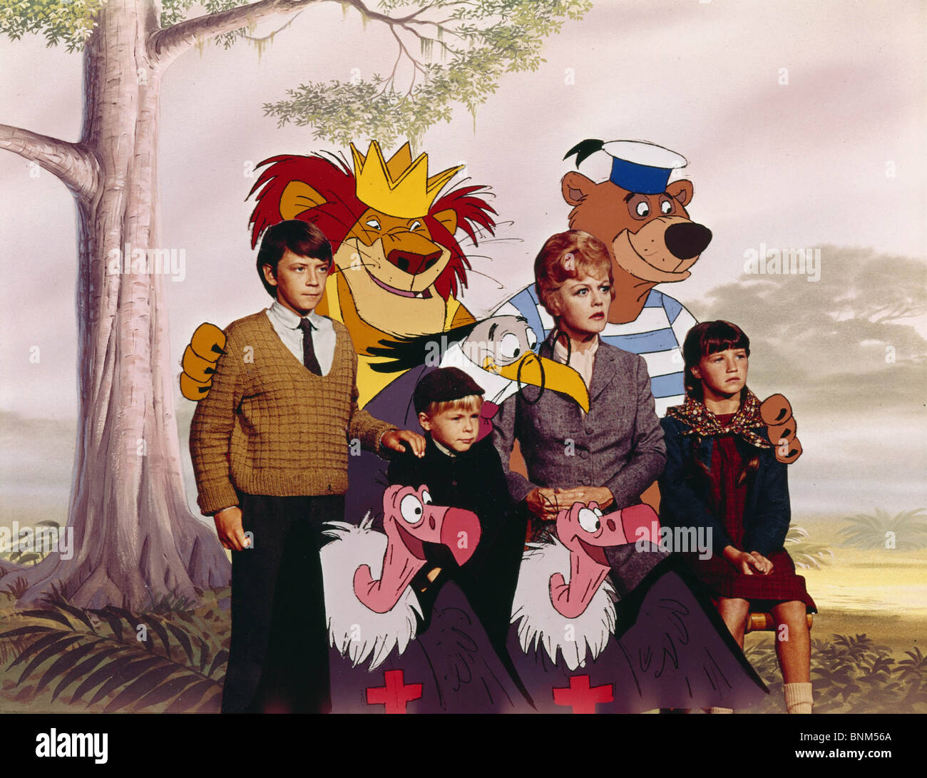 BEDKNOBS AND BROOMSTICKS 1971 DAVID TOMLINSON IAN WEIGHILL CINDY O 