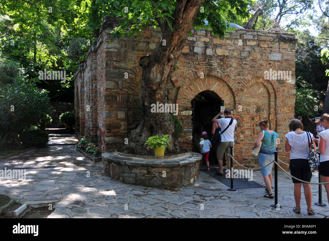 Entrance to Virgin Mary's House, Ephesus, Turkey Stock Photo Alamy