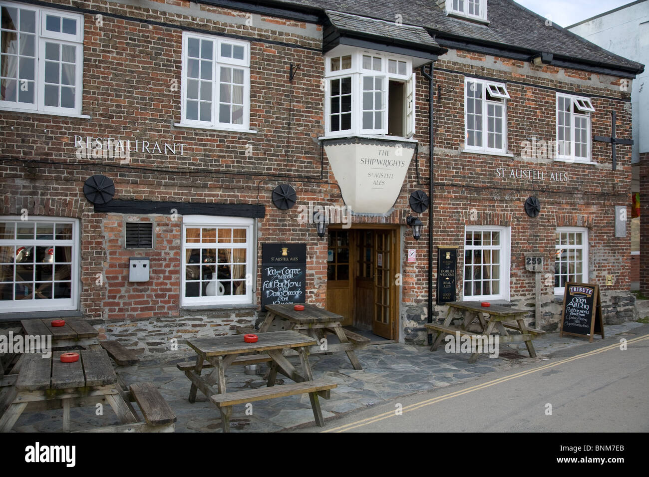 The Shipwrights Pub in Padstow,Cornwall,England Stock Photo Alamy