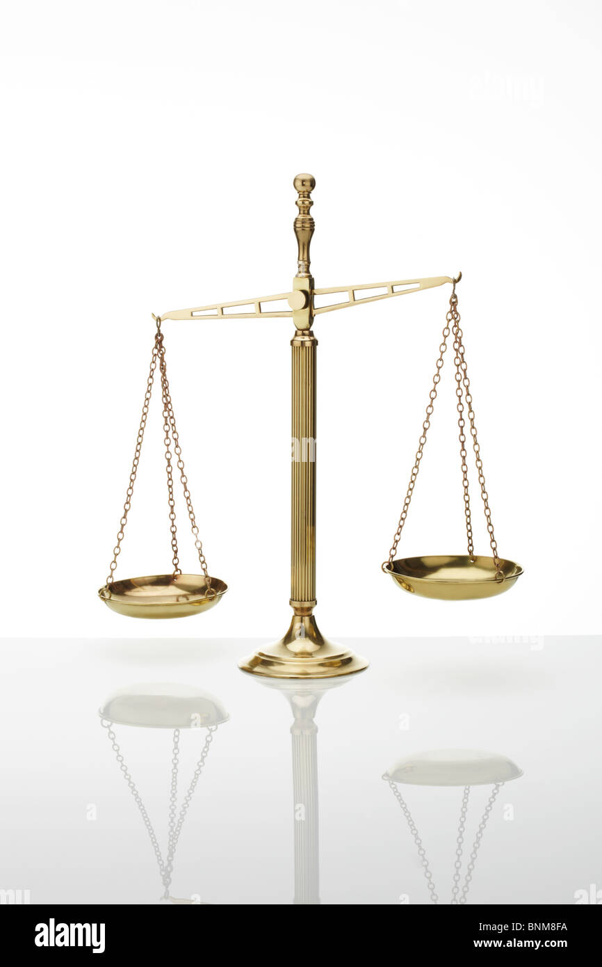 Weight scale balance scales measuring tomatoes on an isolated white  background. Comparison of weight in showing an unbalanced situation with  banana and carrot balancing on a seesaw. Vector illustration.