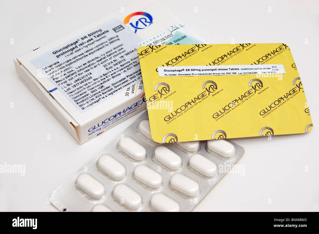 metformin hydrochloride prolonged released tablets for treating