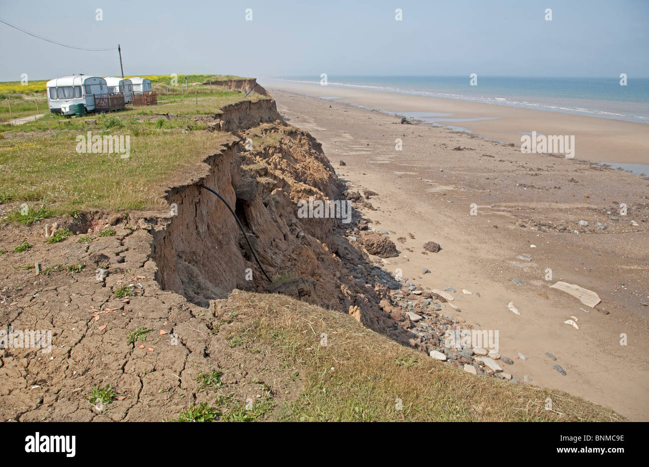 Skipsea coastal erosion hi-res stock photography and images - Alamy