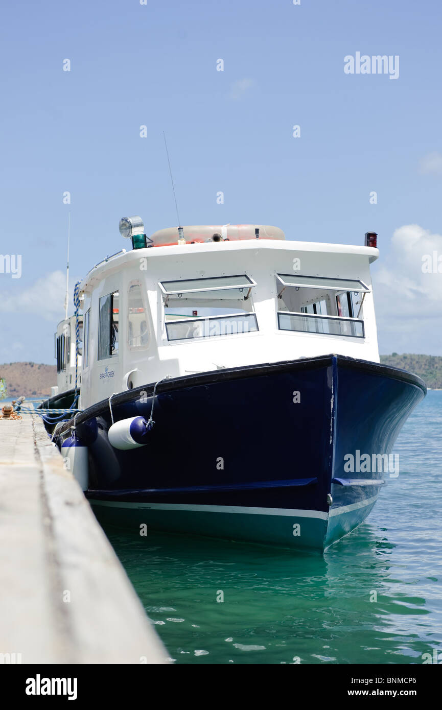 Boat tied to the dock hi-res stock photography and images - Alamy