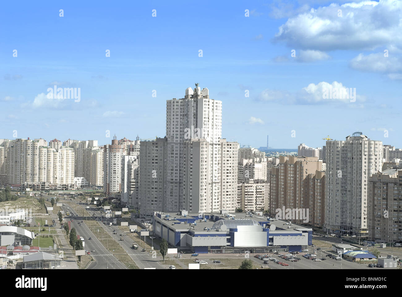 White fancy apartment buildings in hires stock photography and images