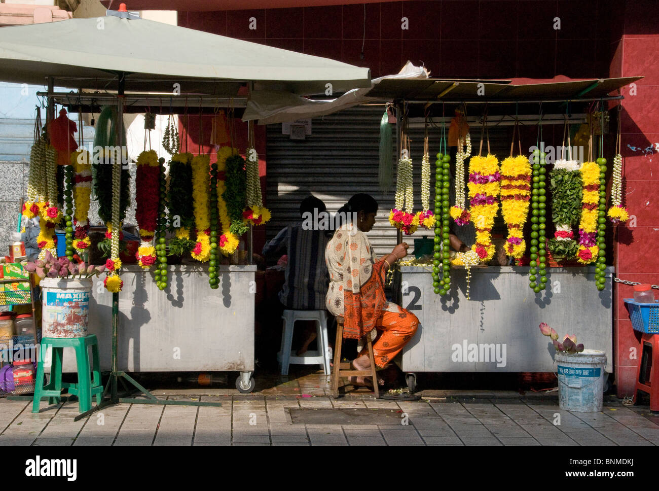 Scenes found at Chinatown, Petaling Street, Kuala Lumpur Stock Photo