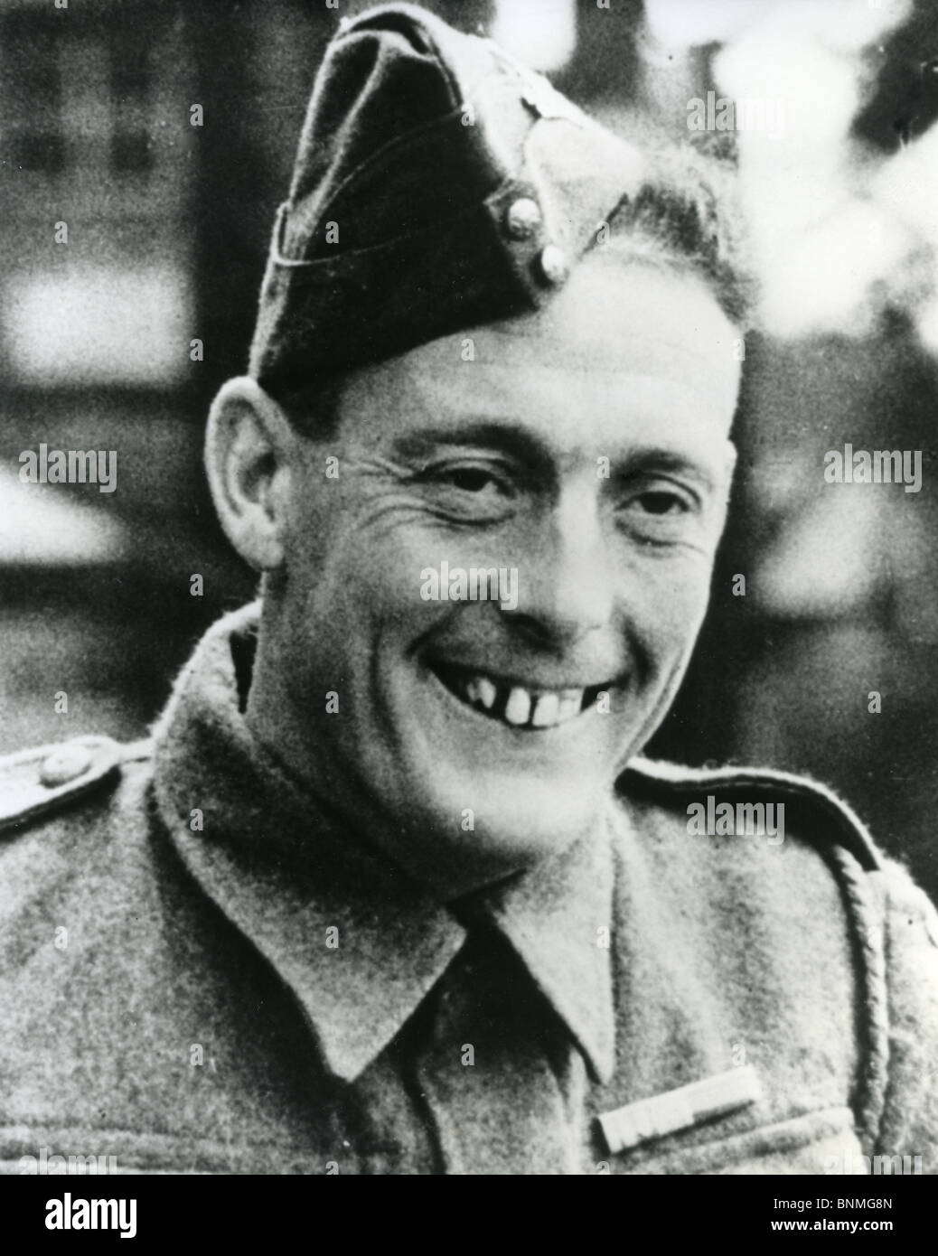 STANLEY HOLLIS VC (1912-1972) Sergeant-Major in the Green Howards who won the only Victoria Cross awarded on D-Day Stock Photo