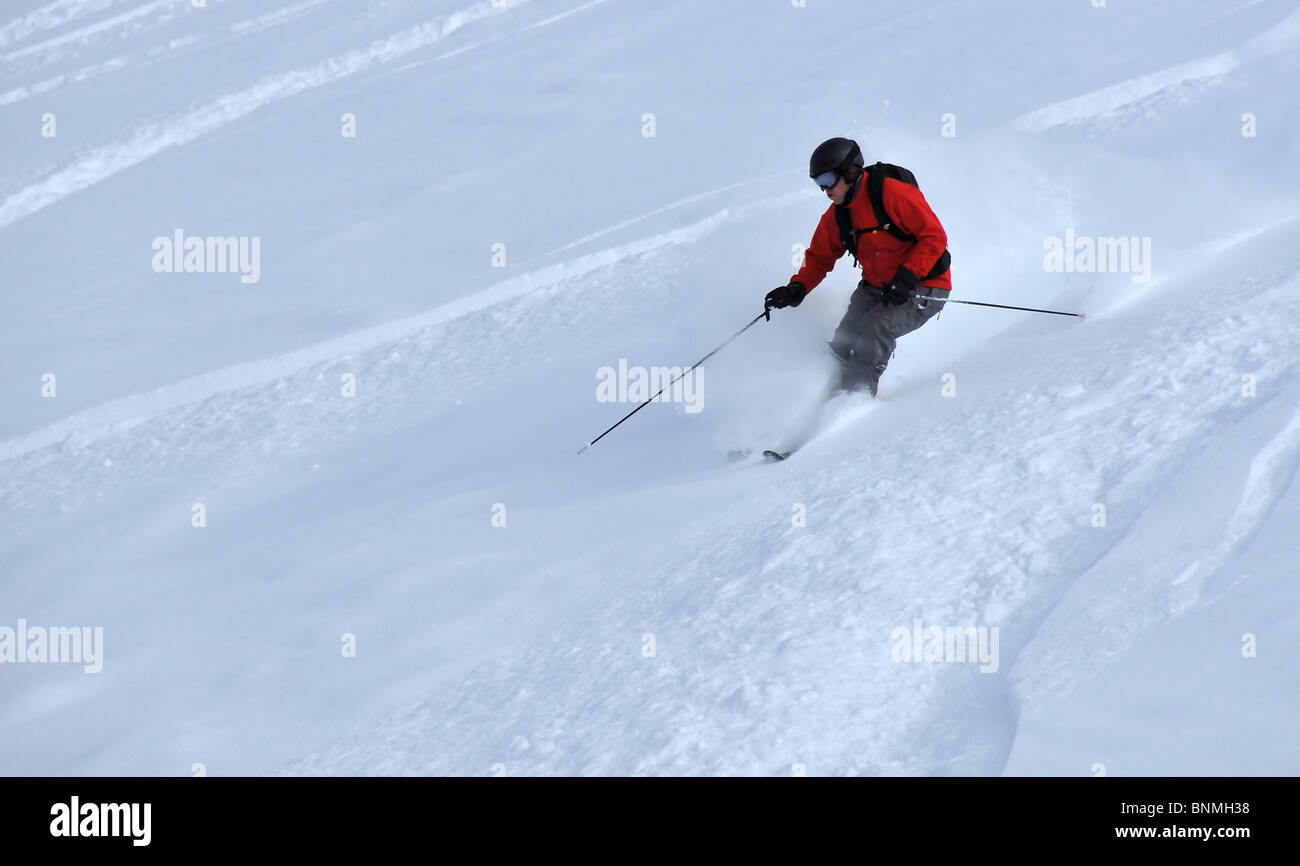 alps; batons; danger; dangerous; dare fright; goggles; helmet; jacket; mistake; mountains