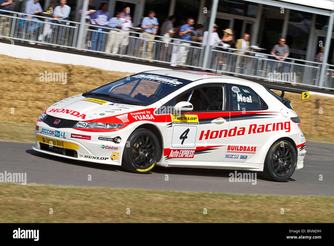 2010 Type R 2010 Honda Civic Type-R with driver Matt Neal at the 2010 Goodwood ...