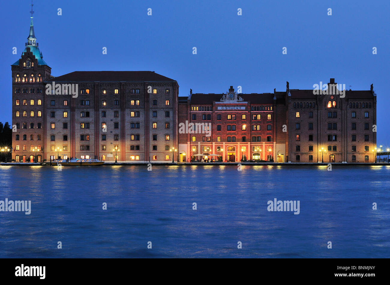 Venice. Italy. Molino Stucky. Stock Photo