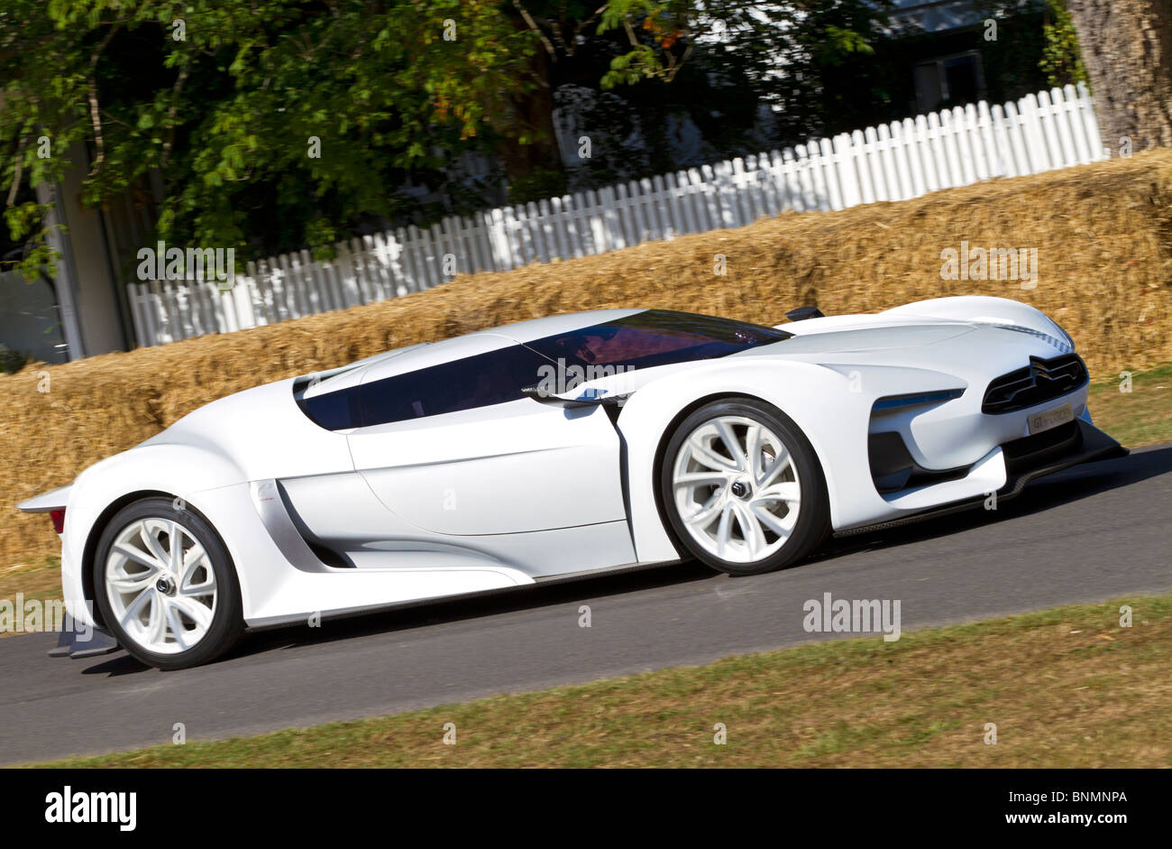 2008 Citroen GT concept car at the 2010 Goodwood Festival of Speed, Sussex, England, UK. Built for the Gran Turismo video game. Stock Photo