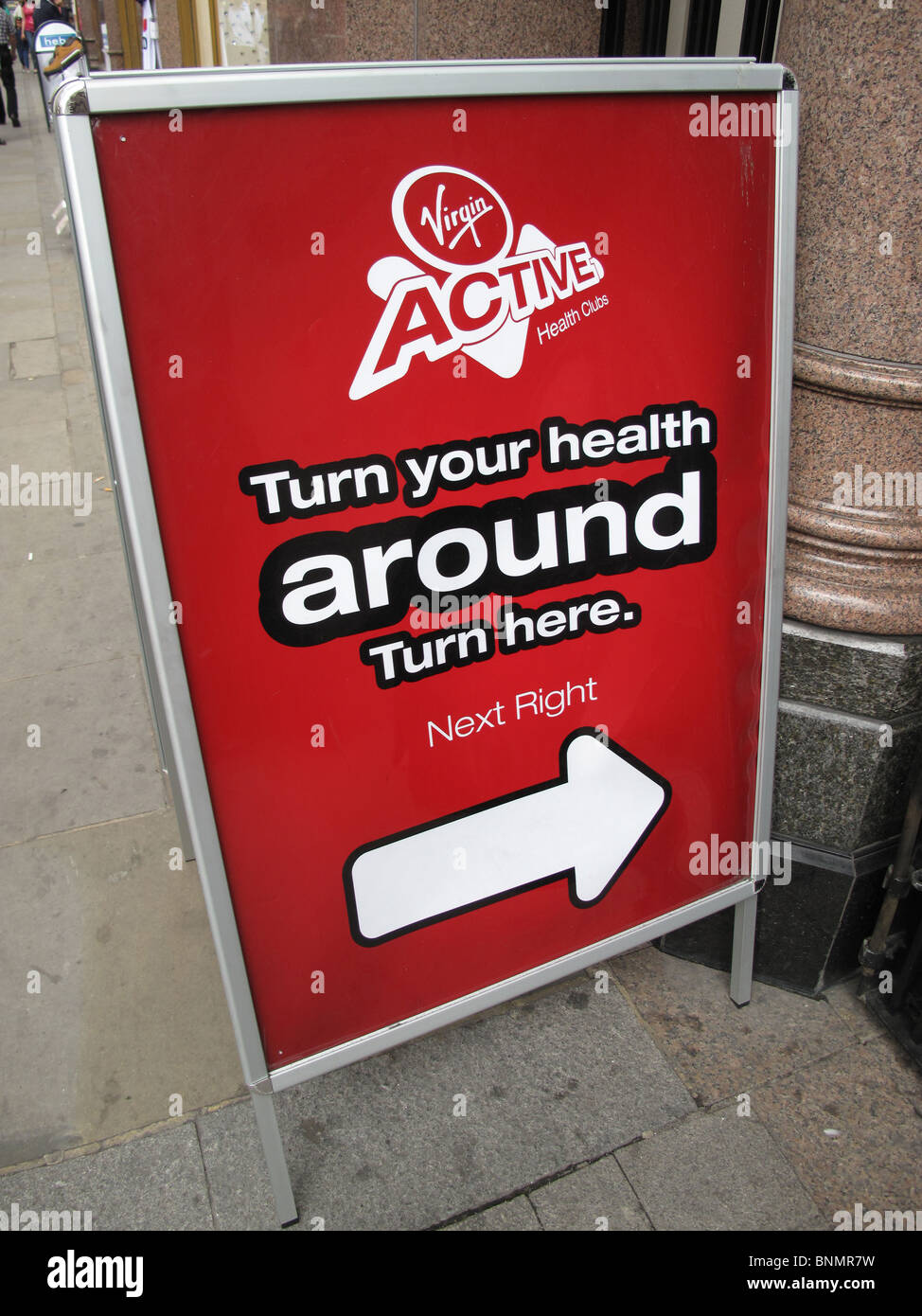 virgin-active-exercise-gym-advert-stock-photo-alamy