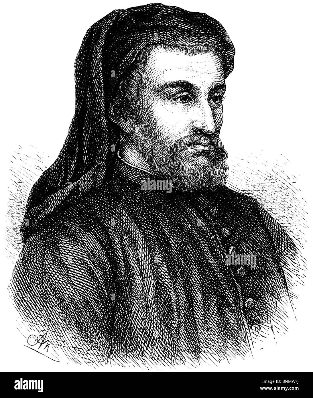 Geoffrey Chaucer (1343 1400), English author, poet, philosopher
