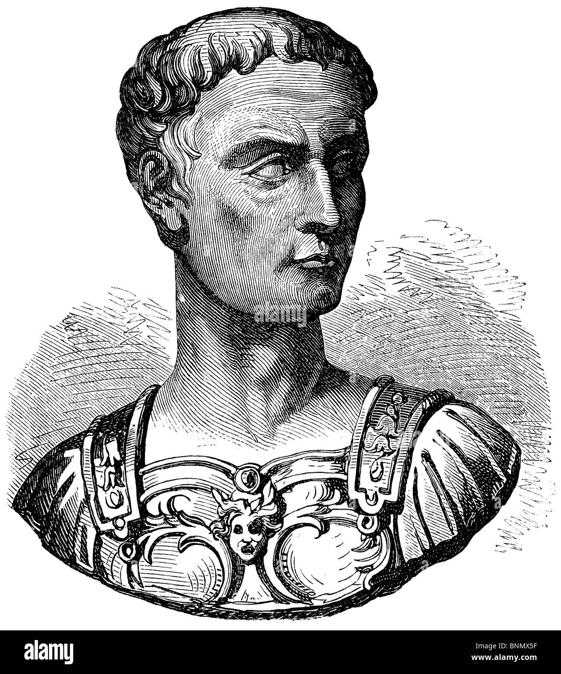 Gaius Julius Caesar (13 July 100 BC – 15 March 44 BC), Roman military ...
