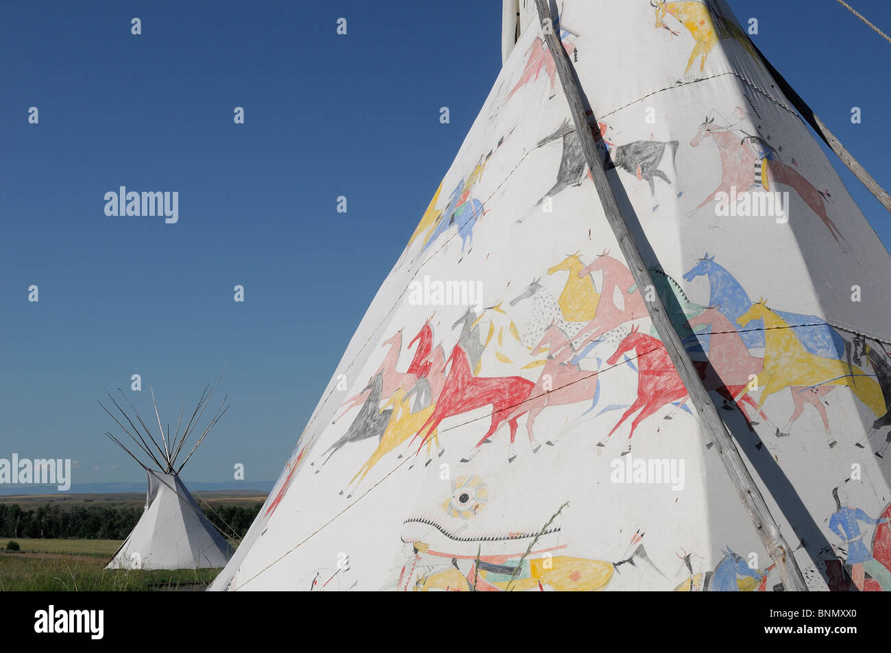 Tipi Custer Battlefield Trading Post Crow Agency Crow Indian