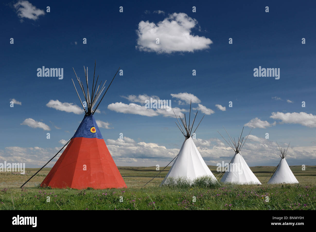 Tipis Lodgepole Gallery Tipi Camp Blackfeet Indian Reservation Browning
