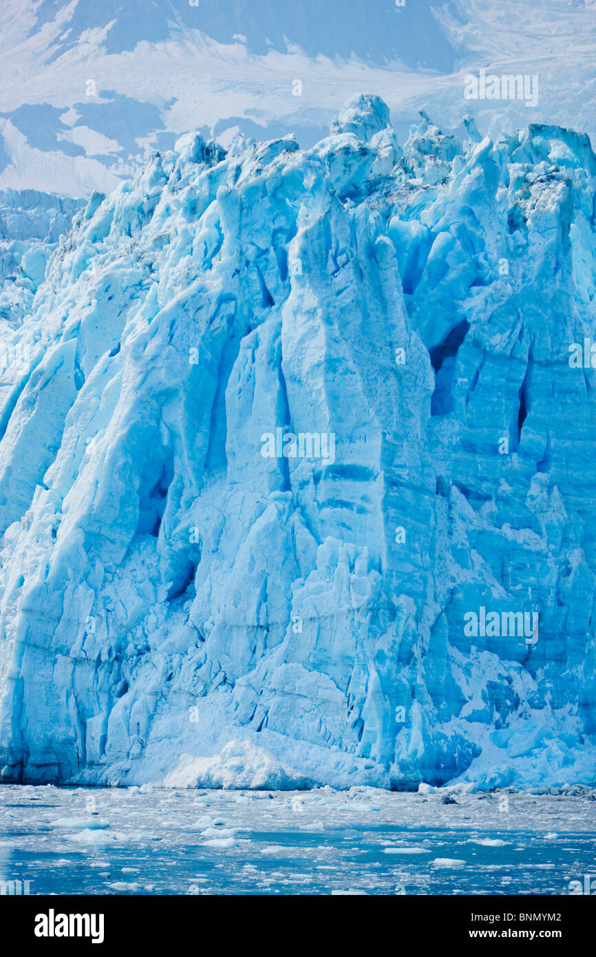 Scenic of Harriman Glacier, Prince William Sound, Alaska, USA. Stock Photo