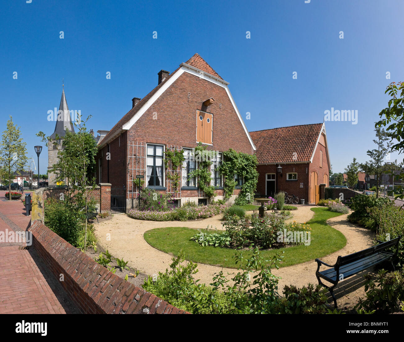 Netherlands Holland Overijssel Denekamp City Village Flowers Summer