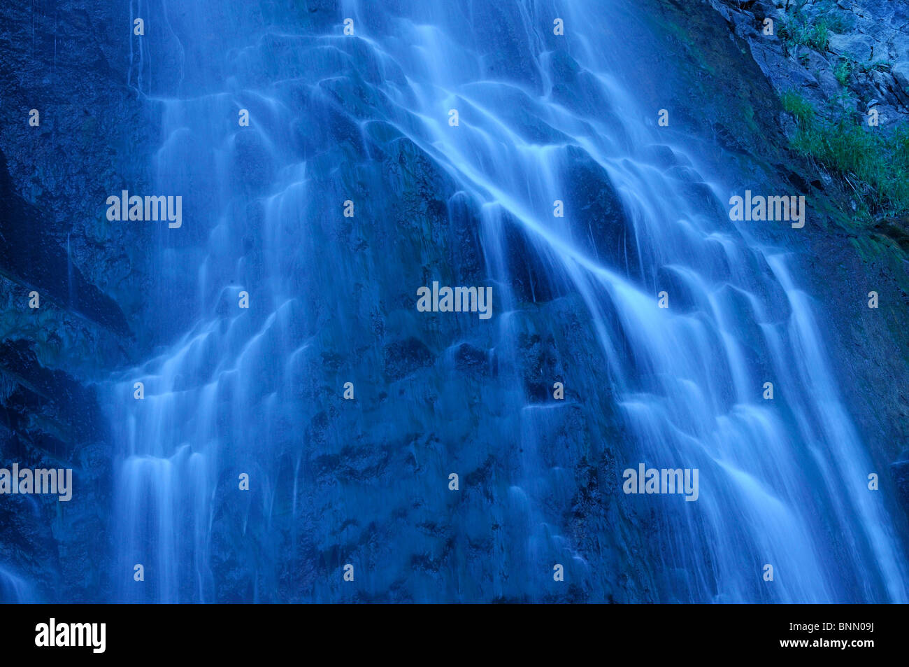 Bridal Veil Falls Waterfall Canyon Road Black Hills Spearfish South