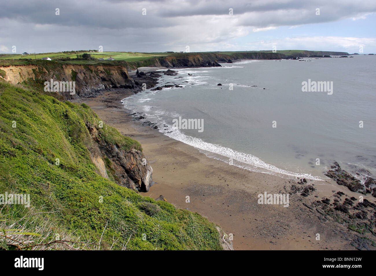 Ireland, Waterford, Boatstrand, beach Stock Photo - Alamy