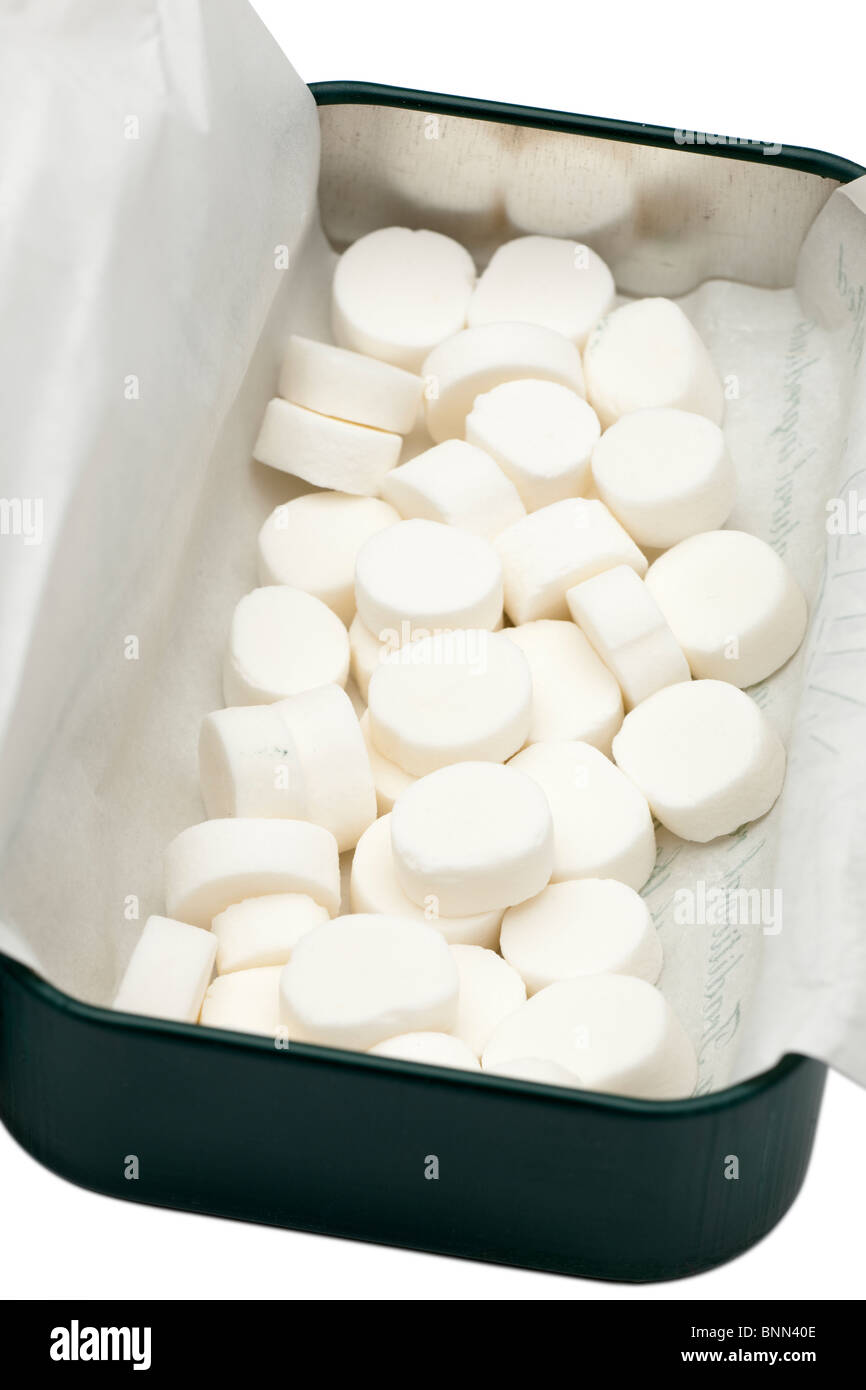 Sugar Free Breath Mints in Silver Tin - JP Promotions