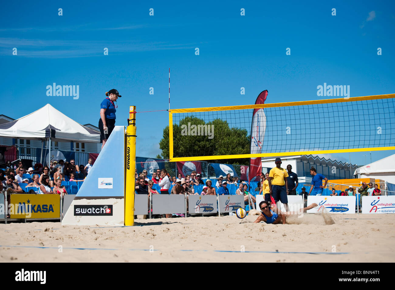 British Open leg of the Volleyball England Beach Tour 2010, held at